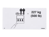 139689 Label Vl Platform Capacity | Skyjack